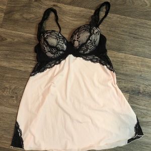 Lace lingerie sleep dress
